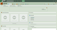 Desktop Screenshot of clubkong.deviantart.com
