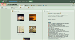 Desktop Screenshot of fine-art-nature.deviantart.com