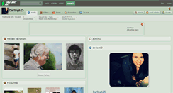 Desktop Screenshot of darling625.deviantart.com