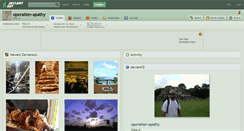 Desktop Screenshot of operation-apathy.deviantart.com