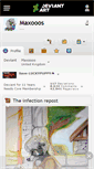 Mobile Screenshot of maxooos.deviantart.com