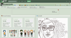 Desktop Screenshot of forsakenzombie.deviantart.com