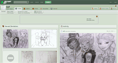 Desktop Screenshot of ivcf.deviantart.com