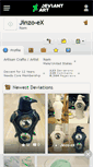 Mobile Screenshot of jinzo-ex.deviantart.com