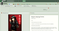 Desktop Screenshot of drkshine.deviantart.com
