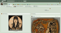 Desktop Screenshot of debsden.deviantart.com