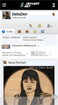 Mobile Screenshot of debsden.deviantart.com
