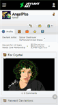 Mobile Screenshot of angelpiss.deviantart.com