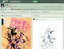 Tablet Screenshot of hcmp.deviantart.com