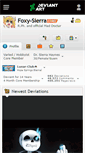 Mobile Screenshot of foxy-sierra.deviantart.com