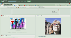 Desktop Screenshot of chocolatmuffin.deviantart.com