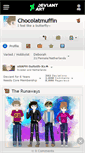 Mobile Screenshot of chocolatmuffin.deviantart.com