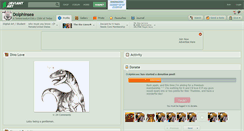 Desktop Screenshot of dolphinsea.deviantart.com