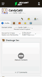 Mobile Screenshot of candycatti.deviantart.com