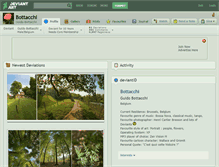 Tablet Screenshot of bottacchi.deviantart.com