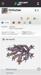 Mobile Screenshot of kinfuchan.deviantart.com