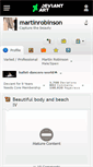 Mobile Screenshot of martinrobinson.deviantart.com