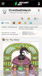 Mobile Screenshot of elvendeathmarch.deviantart.com