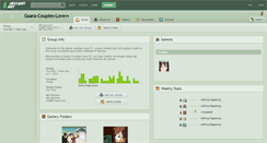 Desktop Screenshot of gaara-couples-love.deviantart.com