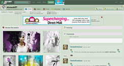 Desktop Screenshot of ahmedart.deviantart.com