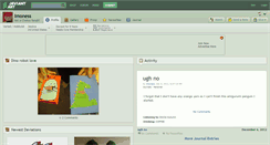 Desktop Screenshot of imoness.deviantart.com