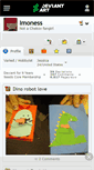 Mobile Screenshot of imoness.deviantart.com