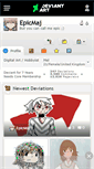 Mobile Screenshot of epicmaj.deviantart.com