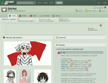 Tablet Screenshot of epicmaj.deviantart.com