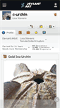 Mobile Screenshot of c-urchin.deviantart.com