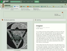 Tablet Screenshot of kaienne.deviantart.com