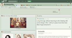 Desktop Screenshot of bbcheekymonkey.deviantart.com