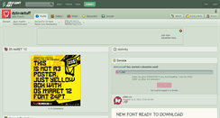 Desktop Screenshot of dylovastuff.deviantart.com