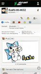 Mobile Screenshot of kushi-mi-mi32.deviantart.com