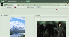 Desktop Screenshot of leodora.deviantart.com