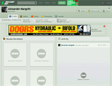 Tablet Screenshot of alexander-margolin.deviantart.com