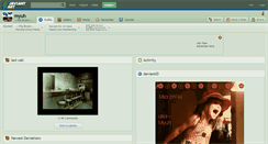 Desktop Screenshot of myuh.deviantart.com
