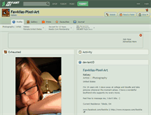 Tablet Screenshot of fawkiias-pixel-art.deviantart.com