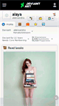 Mobile Screenshot of alaya.deviantart.com