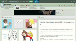 Desktop Screenshot of aph--athens.deviantart.com