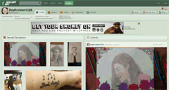 Desktop Screenshot of deathwisher3228.deviantart.com
