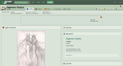Desktop Screenshot of kagemaru-tsukiyo.deviantart.com