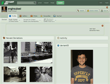 Tablet Screenshot of enginsubasi.deviantart.com