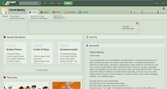 Desktop Screenshot of i-love-kenny.deviantart.com