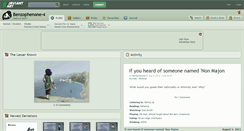 Desktop Screenshot of benzophenone-4.deviantart.com