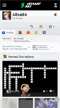 Mobile Screenshot of albus86.deviantart.com