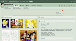 Desktop Screenshot of mastersword28.deviantart.com