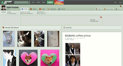 Desktop Screenshot of hello1tucker.deviantart.com