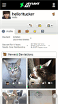 Mobile Screenshot of hello1tucker.deviantart.com