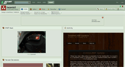 Desktop Screenshot of hazardu5.deviantart.com
