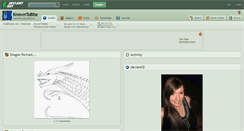 Desktop Screenshot of knowntobite.deviantart.com